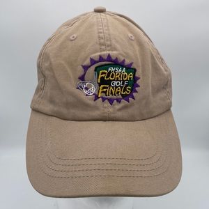 Head to Toe FHSAA Florida Golf Finals Men’s Tan Cap Hat